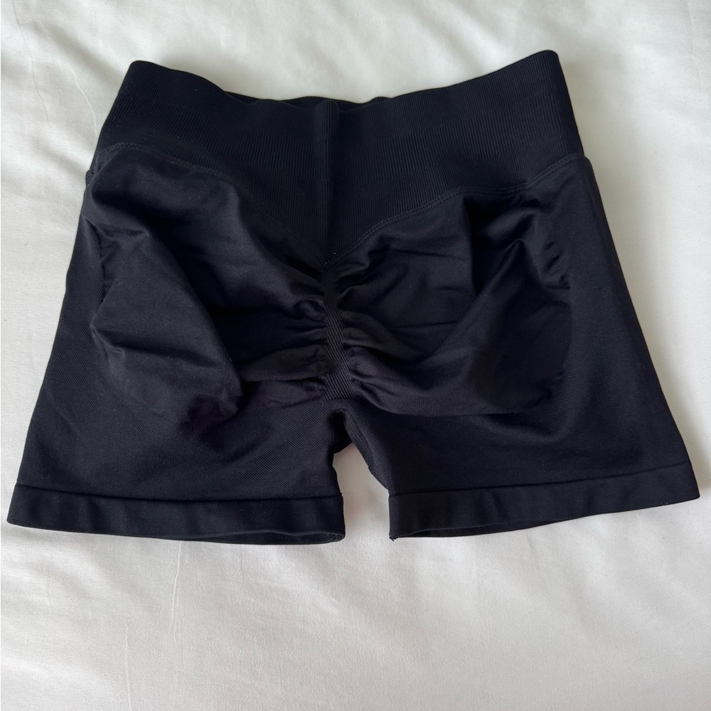 Black Women's Biker Shorts Booty Lift🖤